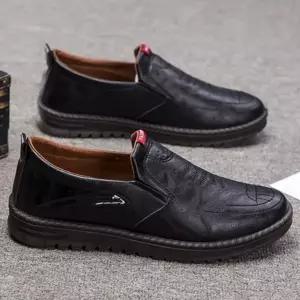 남성 캐주얼 구두 드라이빙 비즈니스 정장구두 남성 로퍼 가죽 컴포트화 데일리 슬립온 워킹화 편한 단화