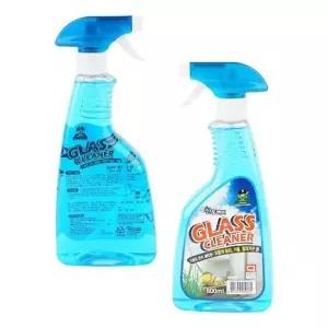 유리 세정제(레몬향_600mL) 산도깨비 거울 자동차유리 유리청소 거울 청소