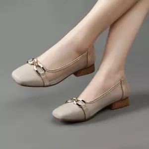 여사친 망사 펀칭 신발 웨지힐 봄여름 통기성 속굽 단화 통굽 샌들 펌프스 KS5