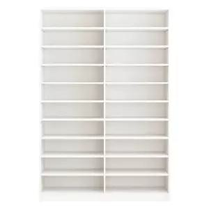 학원 신발장 공부방 헬스장 오픈형 5단 화이트