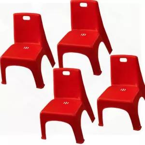 등받이의자 유아용 빨강 데일리외출 코디아이템 의자