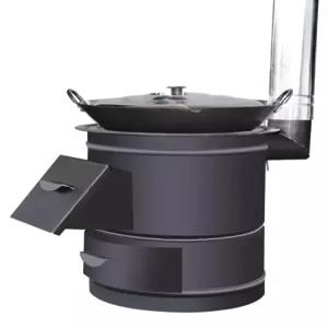 장작 가마솥 무쇠 화덕 난로 전원주택 드럼통 화구 캠핑용