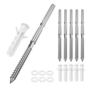 DUODUOLAILI 플로팅 훌륭한 지지 선반 보이지 않는 지지대 브래킷 숨겨진 실버 장착 선반을 선반용 블라인드 (6개) 위한 하드웨어 우드 얇은