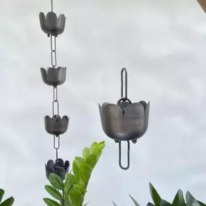 빗물받이 홈통 카페 체인 물받이 낙수 사원 지붕 한옥 빗물