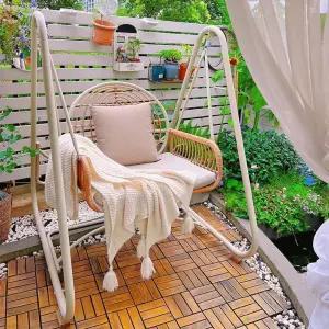 실내 흔들그네 카페 펜션 정원 의자 라운지 미끄럼 스윙벤치