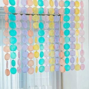 비즈커튼 수정 식당 레스토랑 비즈커텐 대주 25줄 파티션문발 인테리어 분리 가리개 침실