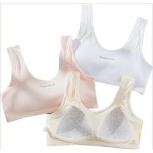 마이뚜뚜 주니어 일체형패드 통풍메쉬 스포츠브라 3종세트