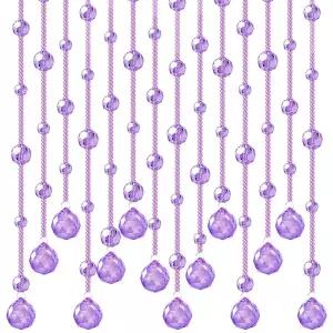 크리스탈 비즈 커튼 무타공 문발 원룸 가림막 현관