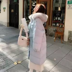 여친 롱 퍼 후드 빅 코트 패딩다운 패딩 잠바 1PICK1