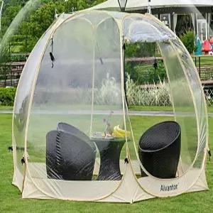 투명 돔텐트 돔쉘터 방갈로 썬룸 글램핑 별빛 에어 천막