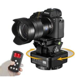 DSLR 자동 리모컨 원격제어 각도 촬영 브이로그 짐벌 카메라 회전 거치대 조절 전동