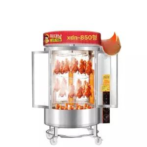 훈제 오리 로스트 베이징덕 바베큐 통닭 기계 회전 슬라이스 오븐고기
