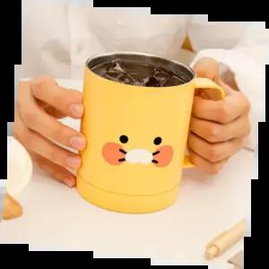 캐릭터텀블러 귀여운 디자인 다용도 휴대용 음료수 트래블컵 어린이학생용 BPA프리 실리콘뚜껑