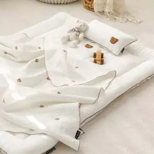 국내생산 부드럽고 포근한 아이들 유아 낮잠이불 세트 YVb2+2jmA