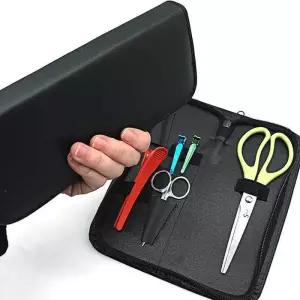 [에스에스_62]가위 가죽케이스 미용파우치 미용지갑 가위집