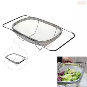 물빼는 소쿠리 채반 스텐 야채 채소 과일 물빠짐 체반 광주리 밧드 망