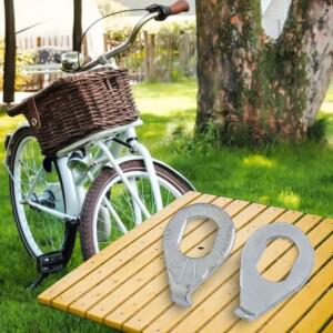 10PCS 와셔 M8/M10 전기 자전거 모터용 허브 앞뒤 액슬 훅 개스킷 액세서리 블랙/실버