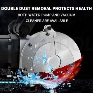 고출력 일회성 성형 무분진 콘크리트 슬롯팅 머신 레이저 홈 절단기 시멘트 바닥 적벽돌 벽 절단용고성능