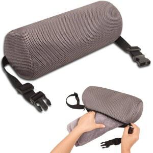 1Pcs 롤 서포트 베개 커버 케이스만 해당) 의자 개선 (필로우 쿠션 사무용 u2013 카시트 등받이