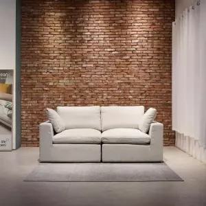 사트바 할로다운 양면 패브릭 소파 3인 코스트코 마켓송지2603