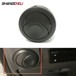 자동차 에어컨 벤트 그릴 라운드 커버 에어 컨디션 벤트 계기판 콘센트 Iveco 2018 액세서리와 호환 가능