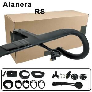 Alanera RS 2025 신형 로드 바이크 핸들바 T1000 카본 플레어드 커브드 핸들 28.6mm, -8 °   자전거 벤트