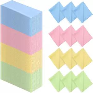 200개 극세사 안경 청소포 6 x 7인치 청소기 카메라 렌즈 휴대폰 LCD TV 화면 노트북 태블릿(다색)용