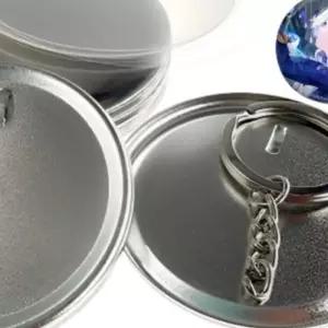 메탈핀버튼 원형뱃지제작 DIY재료 금속소재 단체행사소품 굿즈만들기 핀버튼