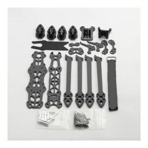 RC DIY 드론 모델 부품 7인치 295mm 5mm 암 두께 쿼드콥터 3K 탄소 섬유 프레임(검은색 포함)에 적합합니다