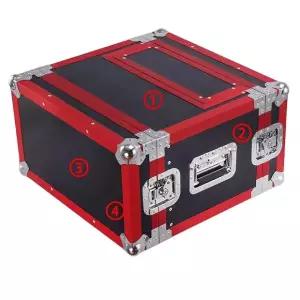 랙케이스 렉케이스 앰프 보관함 믹서 오디오 캐비닛 무대 짧은 이펙터 콘솔