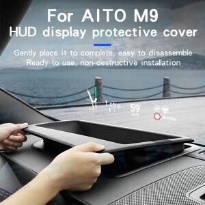 Wenjie M9 헤드업 디스플레이 보호 커버, 계기판 HUD 인테리어 특수 액세서리, 자동차 용품