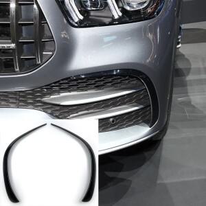 메르세데스 벤츠 GLE 클래스 W167 2019-2023 AMG 앞 범퍼 에어 벤트 트림 사이드 스포일러 윈드 나이프 안