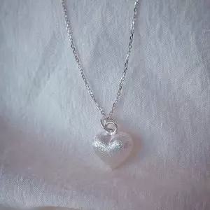 925실버 통통 하트 볼드 펜던트 실버 전체순은 목걸이