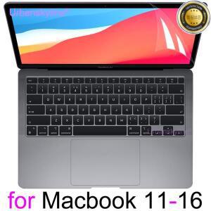 맥북 에어 15 13 M4 프로 14 M5 16 M3 M2 M1 터치 바 ID 11 12 HD 스킨 필름 보호 커버 A3241 스크린