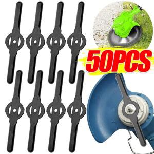 플라스틱 잔디 깎는 기계 제거 블레이드 교체 예비 고강도 맞춤 잡초 정원 쉬운 액세서리