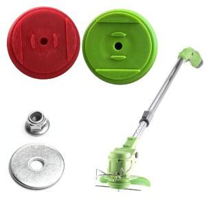 플라스틱 잔디 커버 가드 무선 세트 전기 정원 나이프 도구 액세서리 트리머 충전 예초기