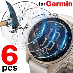 가민 Fenix 8 7 6S 6X 포어러너 235 935 945 955 255 265 965 735XT Vivoactive3 강화유리 스크린 보호필름