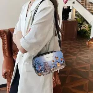 가을 그래피티 패피 할로윈 카메라가방 가방 프린트 카메라 숄더백 와이드 원픽3