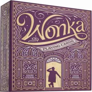Theory11 Wonka 프리미엄 플레이 카드 포커 사이즈 표준 지수 럭셔리