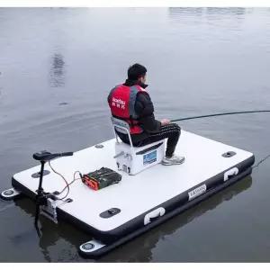 낚시뗏목 수상 좌대 에어매트 고무보트 민물 카약 보트 뗏목 몽땅