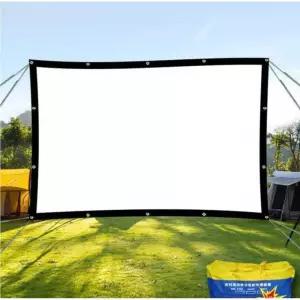 대형 빔프로젝터 스크린 휴대용 천막 300인치 프로젝터 몽땅