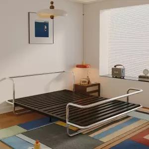 철제침대프레임 모던 메탈 스텐 싱글 싱글침대 침대프레임