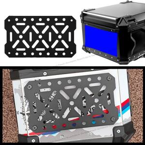 바이크 오토바이 탑 케이스 몰리 패널 알루미늄 합금 전술 수납 박스 유니버설 사이드 모듈형 오거나이저