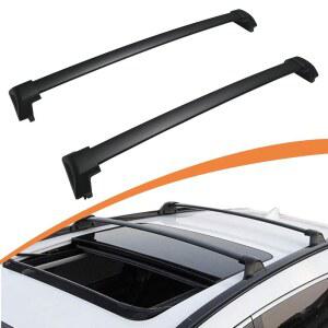 듀티 합금 루프랙 루프탑 CRV 카약 크로스 알루미늄 스키, 헤비 하이브리드, 혼다 2023-2026년형 러기지, 사이드 화물 바 레일, 자전거용 캐리어, CR-V