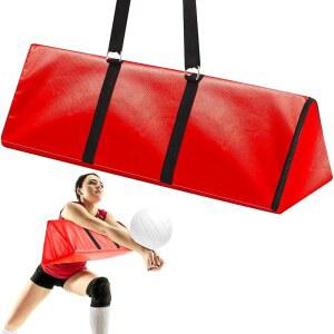 조절가능 스트랩이 있는 젬스크림 배구 패스 트레이닝 패드 팔뚝 범프 테크닉 트레이너 기술 개발을 위한 삼각 정렬 연습 보조 도구 팀 훈련 실내 야외 사용