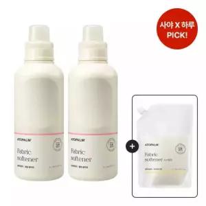 사야하루PICK! 아토팜 섬유유연제 1000ml 튤립블라썸 x2개 아기세제유연제