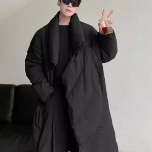 오버핏 패딩 빅사이즈 오버사이즈 숄카라 점퍼 아우터 남성