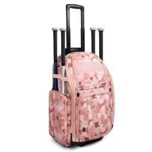 포함 올터레인 롤러 소프트볼 있는 선수와 배트, 코치를 신발 달린 후크 공간이 수납 4개의 백팩, 가방, 대형 야구 방수 펜스 AUROTIER 위한 바퀴 롤링 휠드