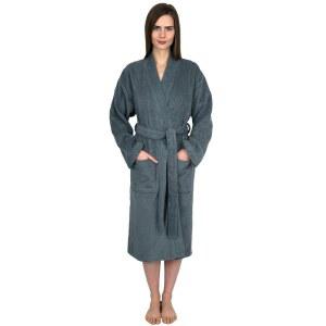 타월 셀렉션 여성 u2019s 럭셔리 로브 터키 코튼 테리 기모노 소프트 목욕 가운