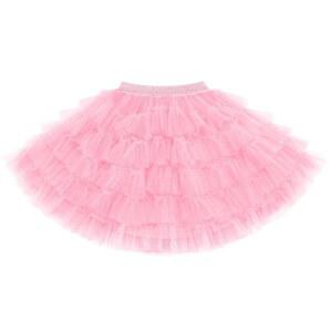 스텔 걸스 투투 스커트 5겹 플러피 툴 댄스 발레 공주 생일 파티 의상